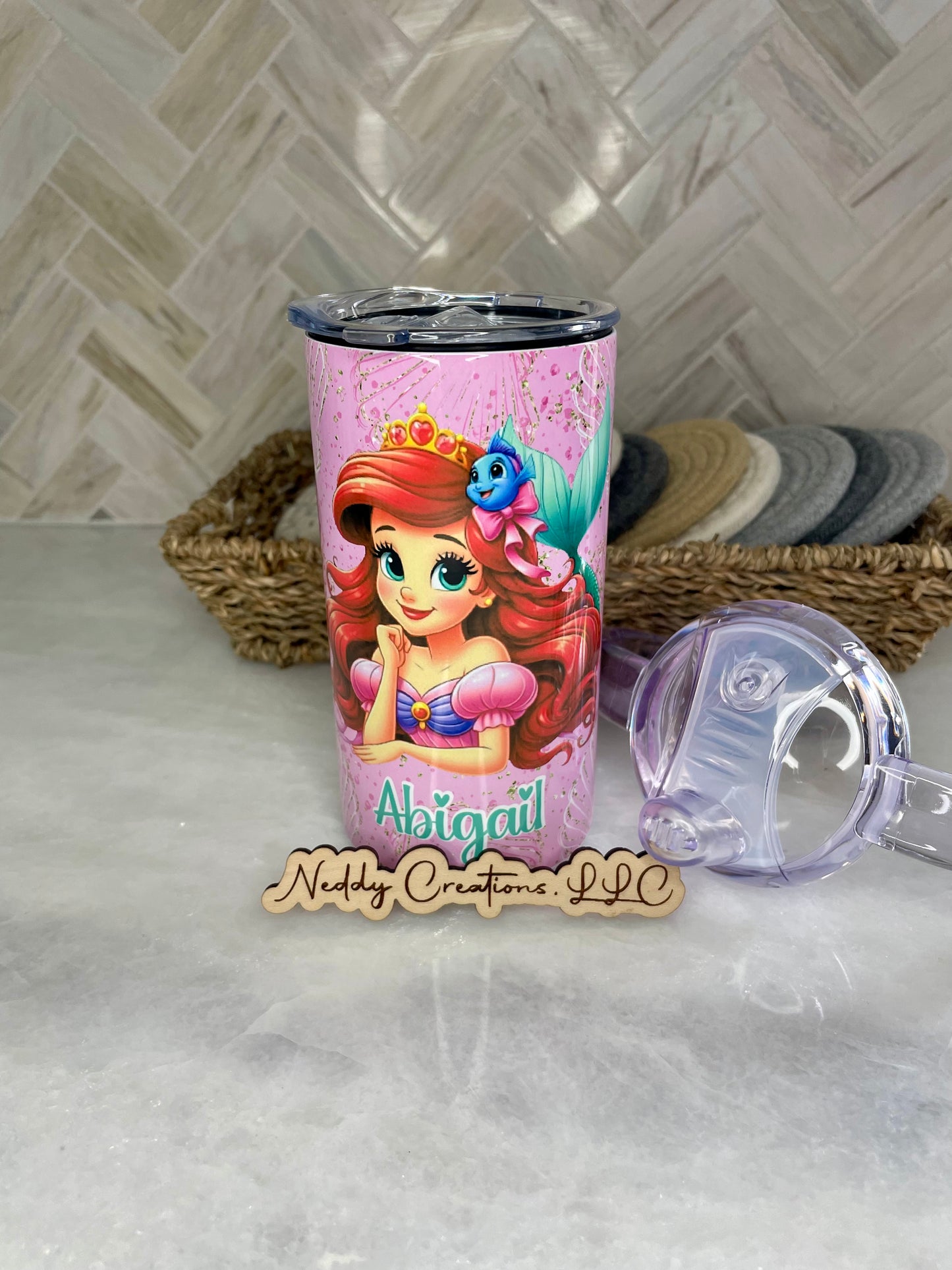 Little Mermaid 2 in 1 Grow With Me Sippy Cup