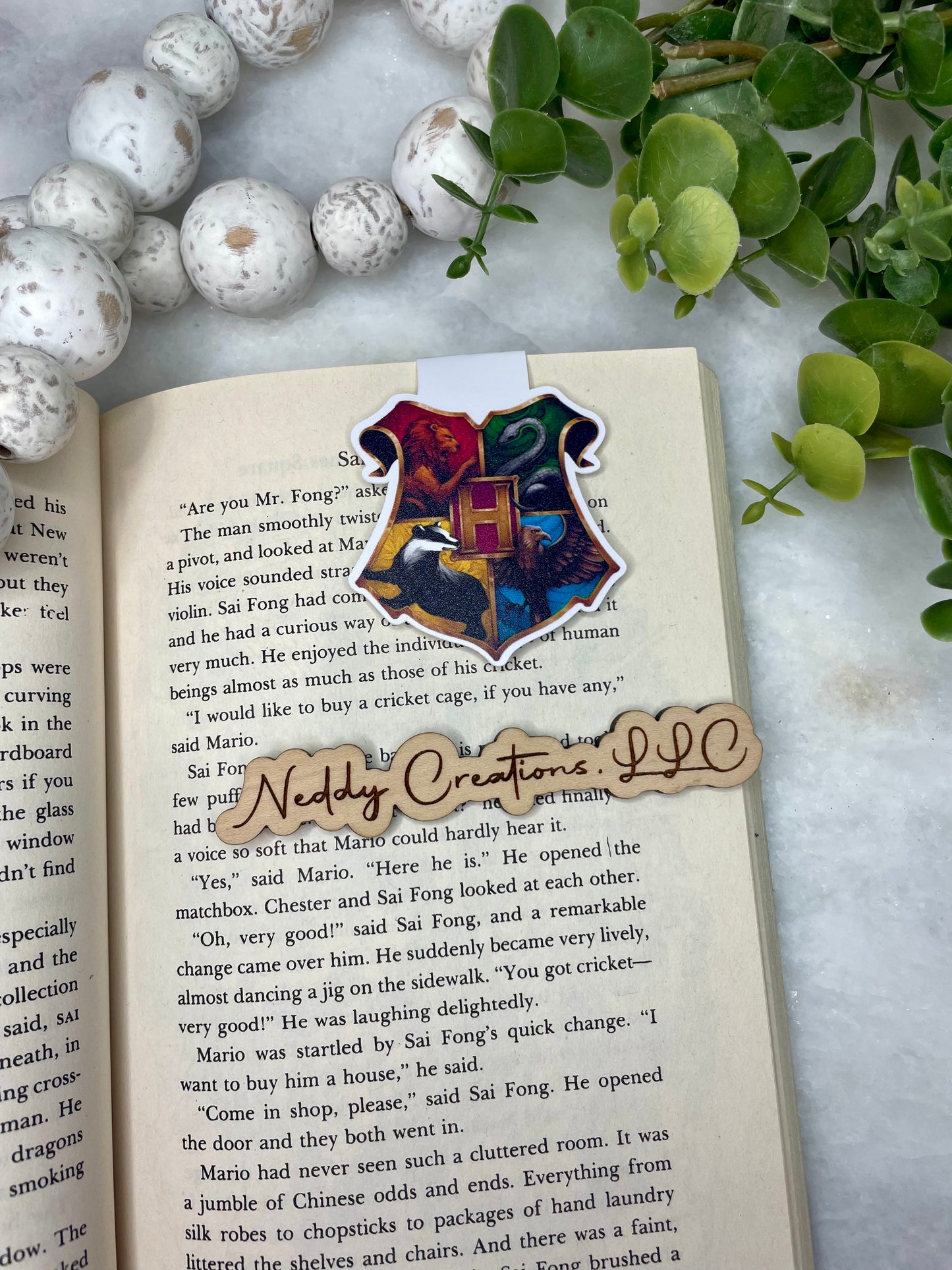 Harry Potter Houses Bookmark