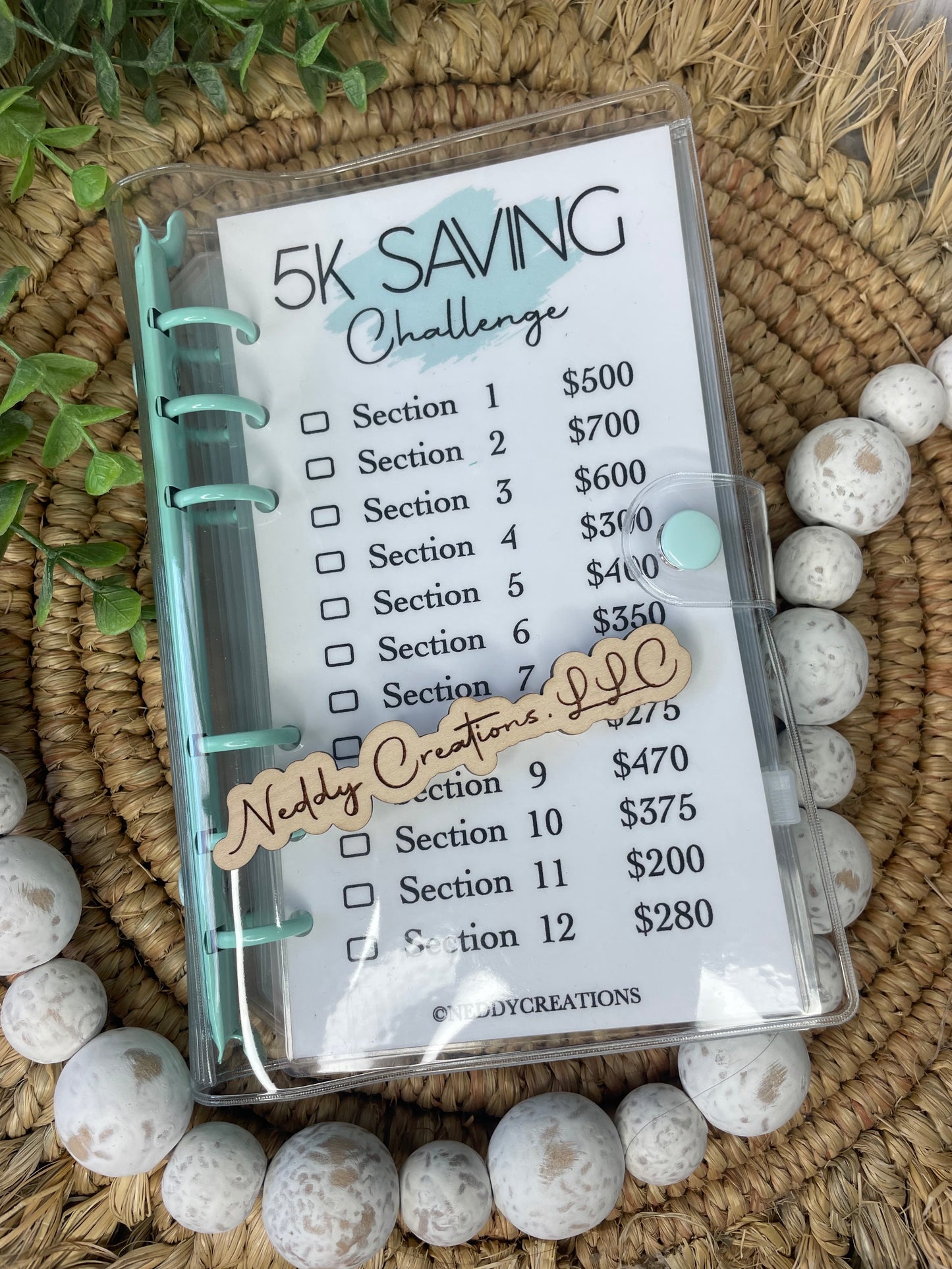 5K Saving Challenge Budget Binder