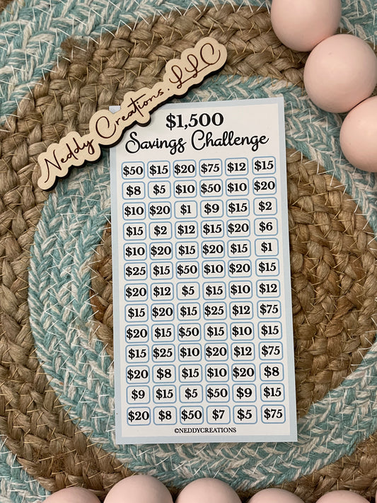 $1,500 Savings Challenge
