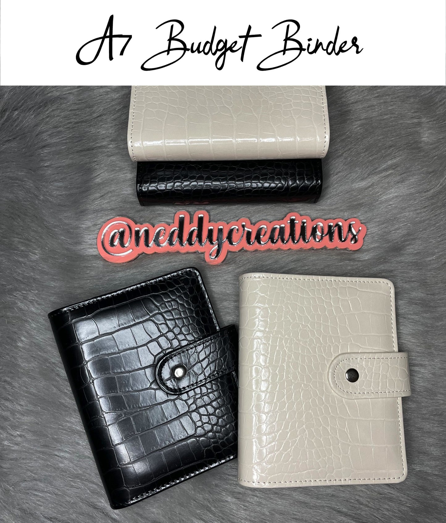 A7 Mini  Crocodile Budget Binder