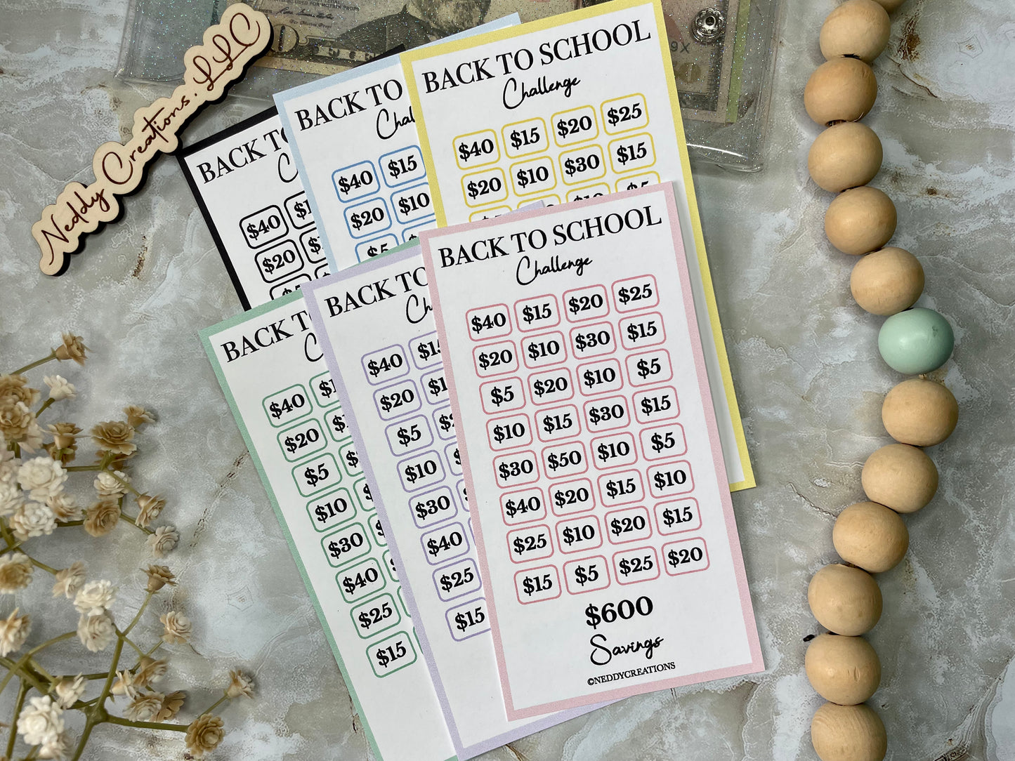 Back to School Savings Challenge