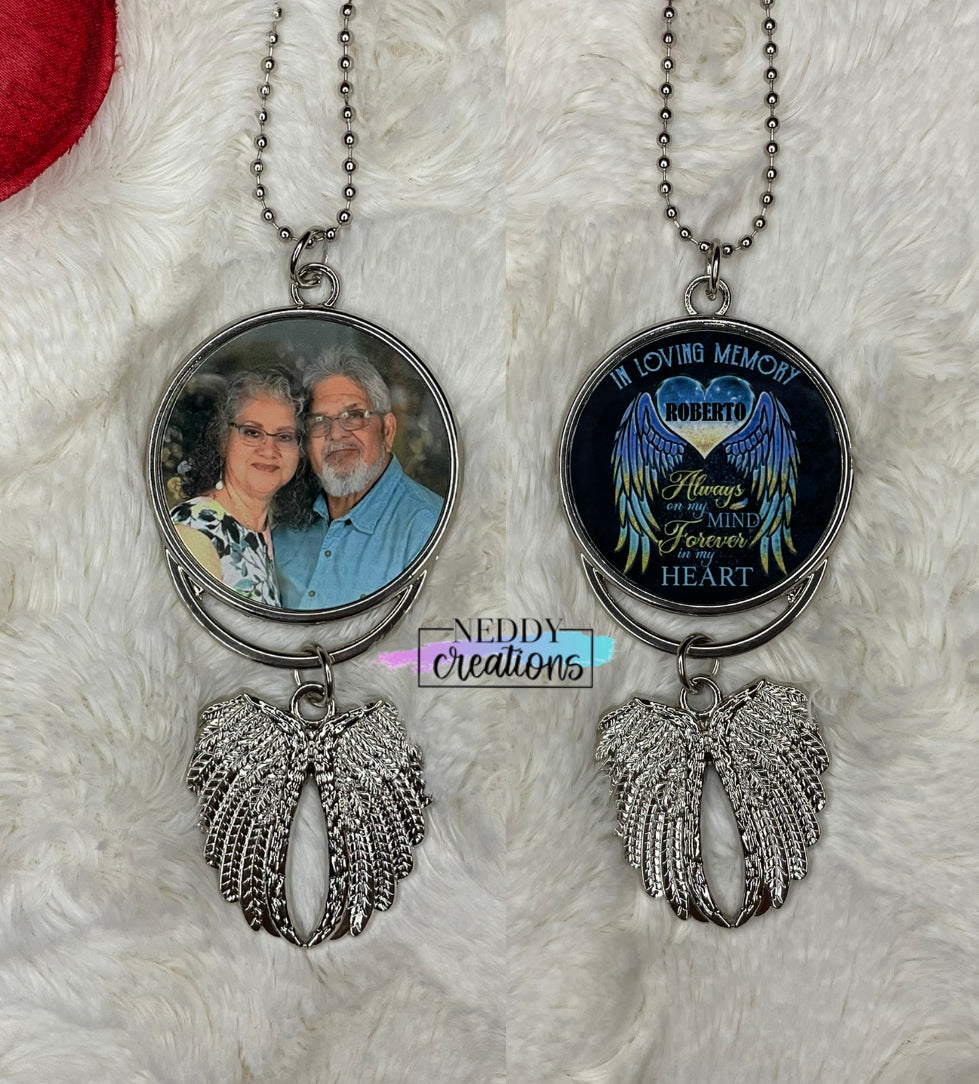 Angel Wings Pendant Double Sided