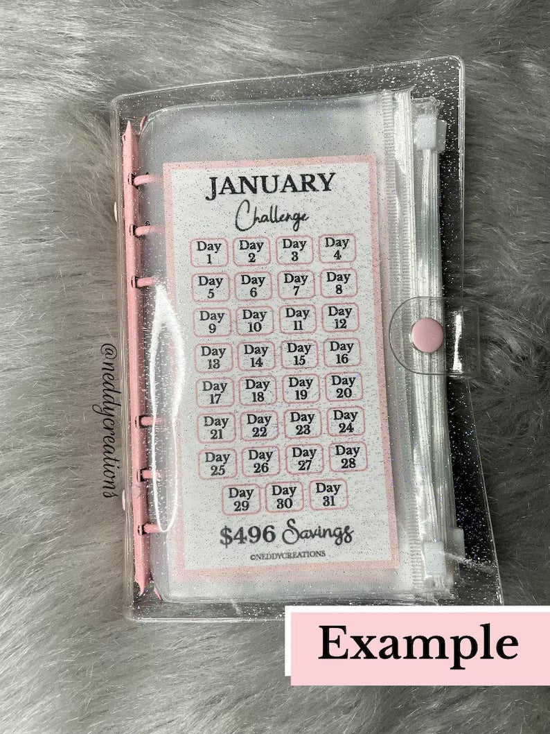 12 Month Calendar Savings Challenge