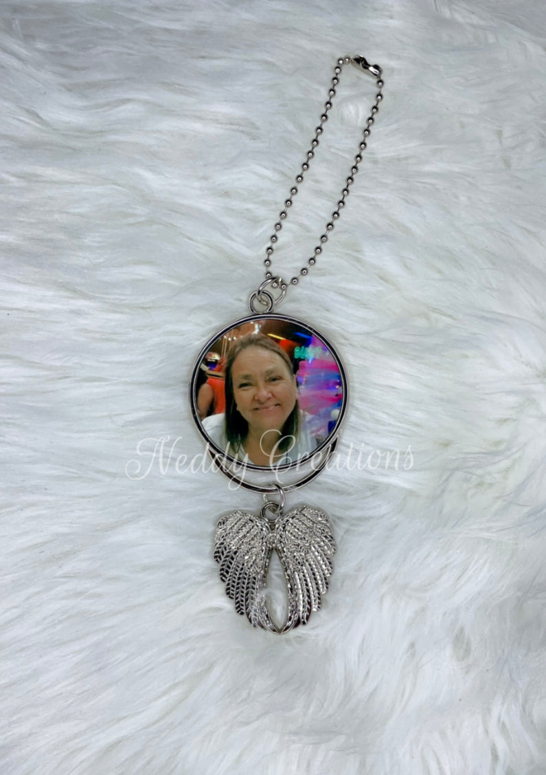 Angel Wings Pendant Double Sided